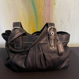 Coach Black Leather bag
